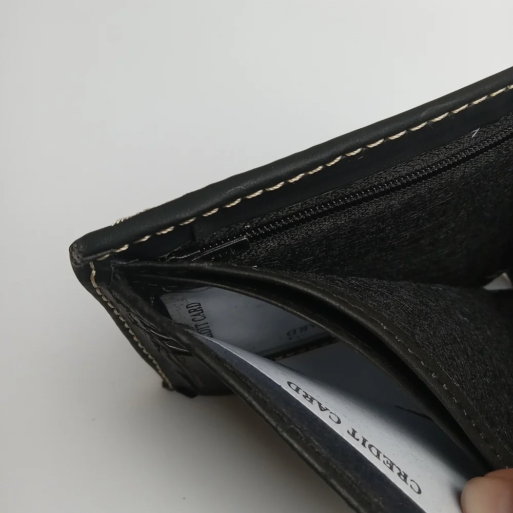 Men's‎ Western Wallet Genuine Leather Hand Crafted Bifold Cowboy Rodeo Wallet